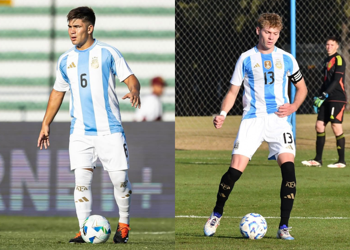 La Plata dice presente en la Sub-20: Valente Pierani y Juan Manuel Villalba, convocados por Diego Placente