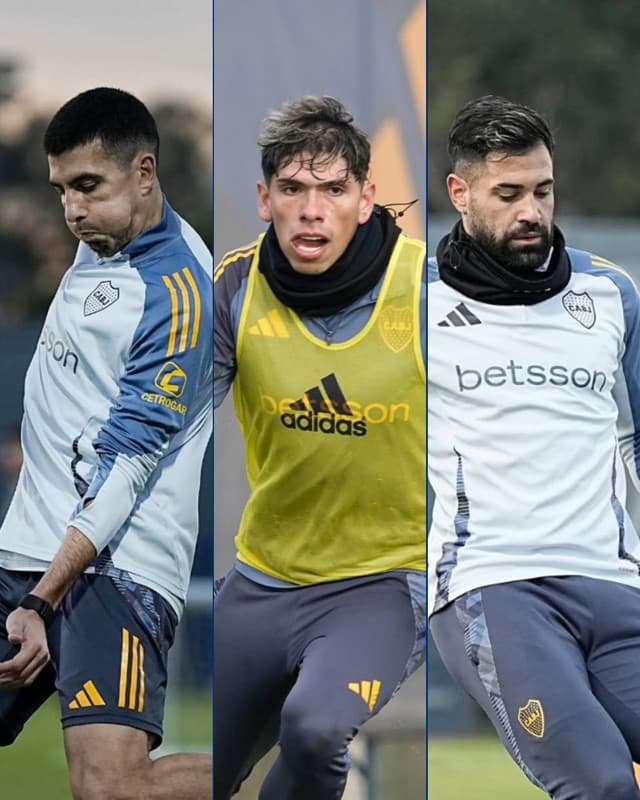 Boca recupera a 3 jugadores
