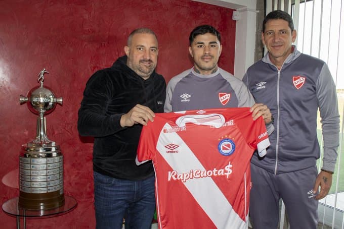 Gabriel Florentín es nuevo refuerzo de Argentinos Juniors