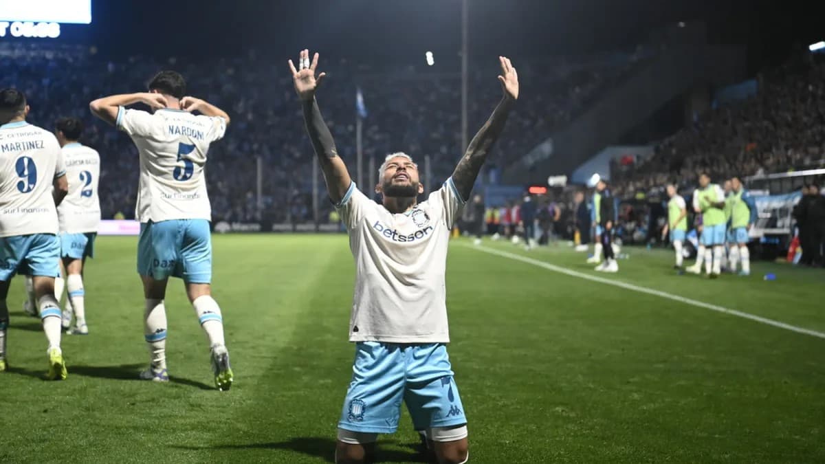 La gloria a dios y triunfazo para Racing