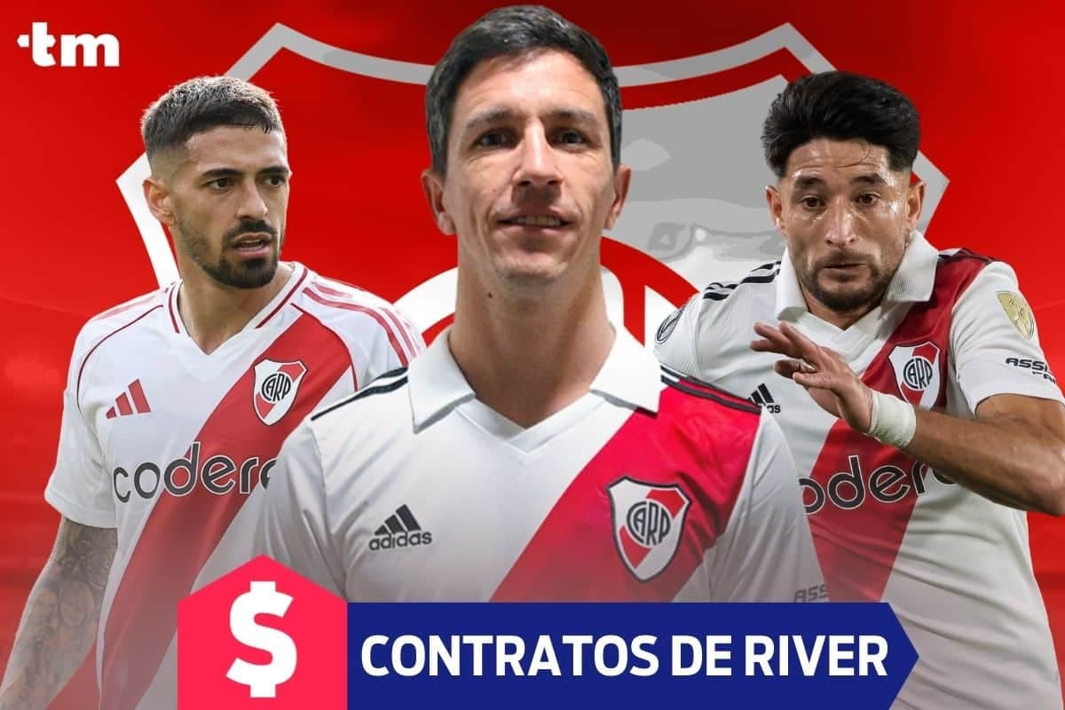 Los jugadores de River Plate que terminan contrato en 2025